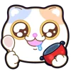 Стикер 47 Douhua Cat