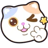 Стикер 3 Douhua Cat