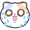 Стикер 10 Douhua Cat