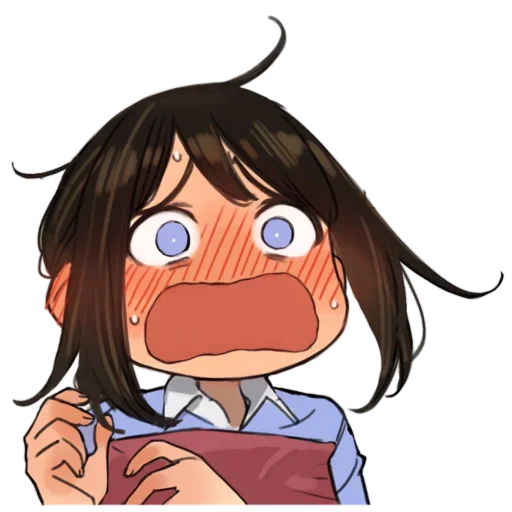 😍 Стикер «Ganbare Douki-chan» для Telegram