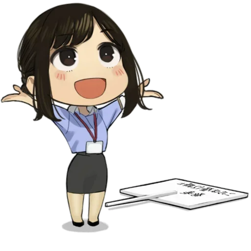 😍 Стикер «Ganbare Douki-chan» для Telegram
