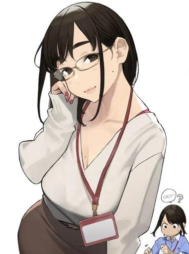 😍 Стикер «Ganbare Douki-chan» для Telegram