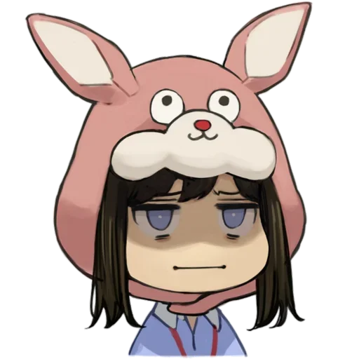 😍 Стикер «Ganbare Douki-chan» для Telegram