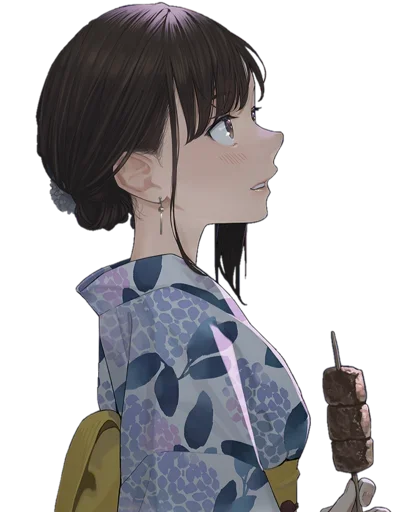 😍 Стикер «Ganbare Douki-chan» для Telegram