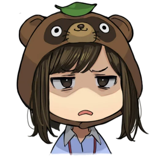 😍 Стикер «Ganbare Douki-chan» для Telegram