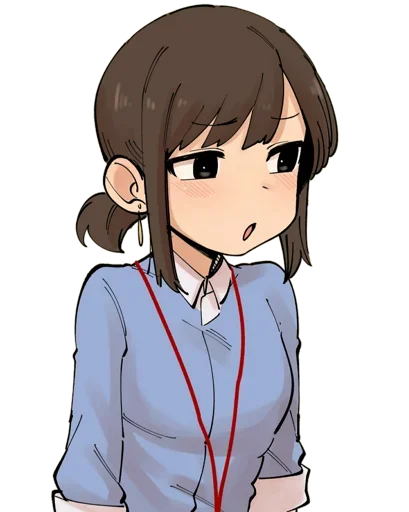 😍 Стикер «Ganbare Douki-chan» для Telegram