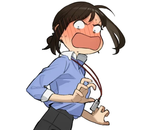 🙀 Стикер «Ganbare Douki-chan» для Telegram