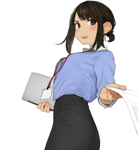 😍 Стикер «Ganbare Douki-chan» для Telegram