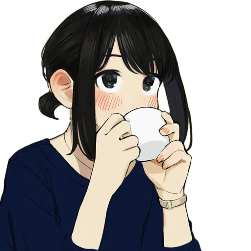 😍 Стикер «Ganbare Douki-chan» для Telegram