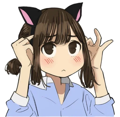 😍 Стикер «Ganbare Douki-chan» для Telegram