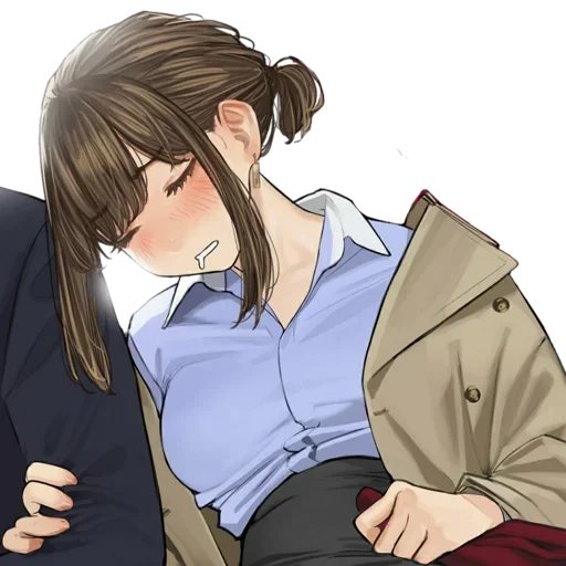😍 Стикер «Ganbare Douki-chan» для Telegram