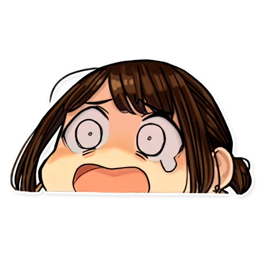 😰 Стикер «GANBARE DOUKICHAN RU» для Telegram