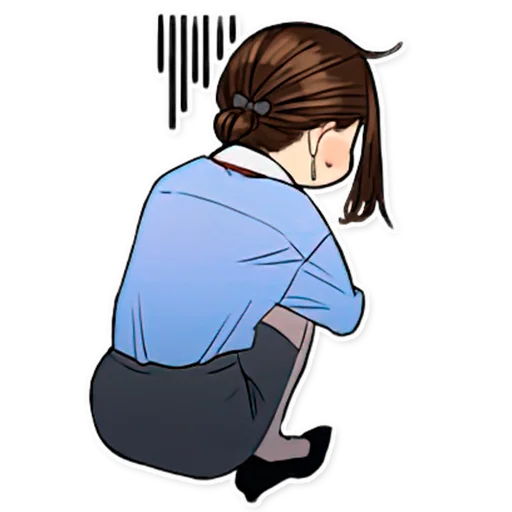 😭 Стикер «GANBARE DOUKICHAN RU» для Telegram
