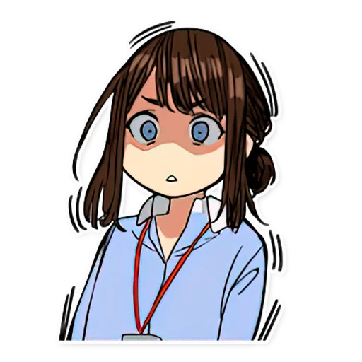 😨 Стикер «GANBARE DOUKICHAN RU» для Telegram