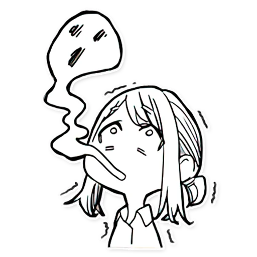 👻 Стикер «GANBARE DOUKICHAN RU» для Telegram