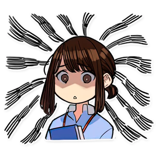 🫥 Стикер «GANBARE DOUKICHAN RU» для Telegram