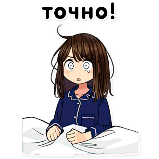 😴 Стикер «GANBARE DOUKICHAN RU» для Telegram