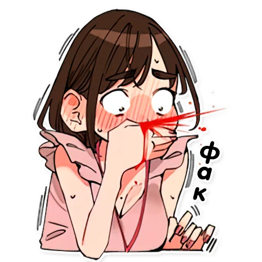 🥵 Стикер «DOUKICHAN TO NAKAMATACHI» для Telegram
