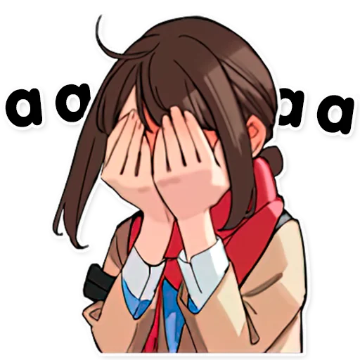 😵‍💫 Стикер «DOUKICHAN TO NAKAMATACHI» для Telegram