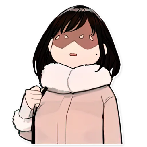 😠 Стикер «DOUKICHAN TO NAKAMATACHI» для Telegram