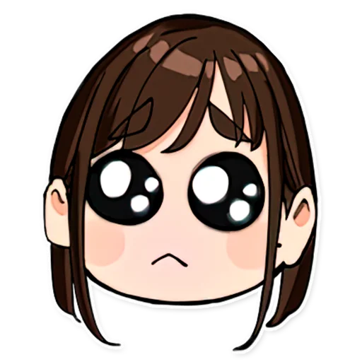 😳 Стикер «DOUKICHAN TO NAKAMATACHI» для Telegram
