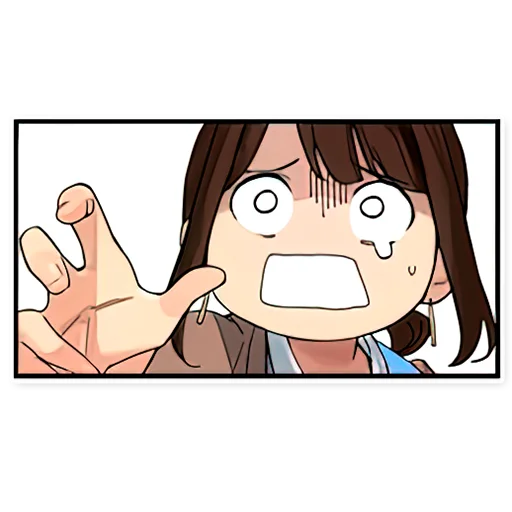 😨 Стикер «DOUKICHAN TO NAKAMATACHI» для Telegram