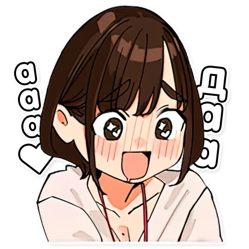 🤪 Стикер «DOUKICHAN TO NAKAMATACHI» для Telegram