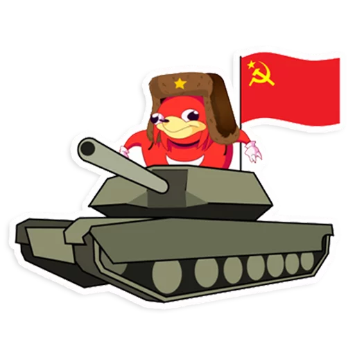 😡 Стикер «Uganda Knuckles» для Telegram