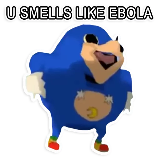 👃 Стикер «Uganda Knuckles» для Telegram