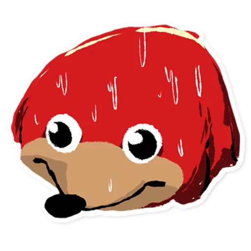 😓 Стикер «Uganda Knuckles» для Telegram