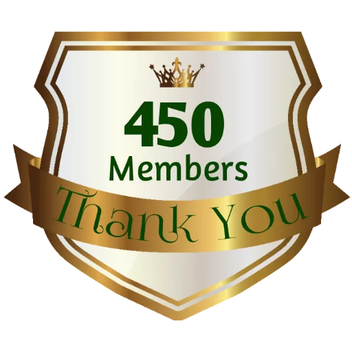 ⚜ Стикер «- Thank You Members» для Telegram