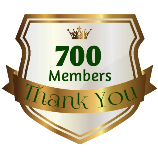⚜ Стикер «- Thank You Members» для Telegram