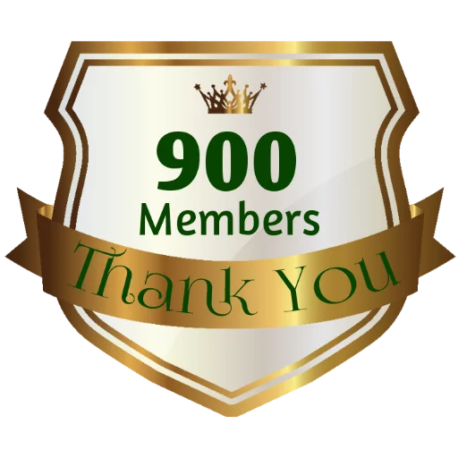 ⚜ Стикер «- Thank You Members» для Telegram