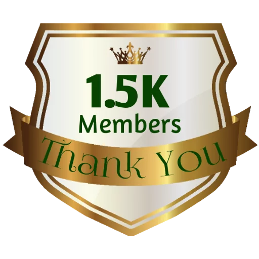 ⚜ Стикер «- Thank You Members» для Telegram