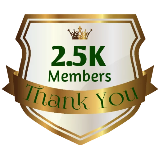 ⚜ Стикер «- Thank You Members» для Telegram