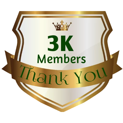 ⚜ Стикер «- Thank You Members» для Telegram
