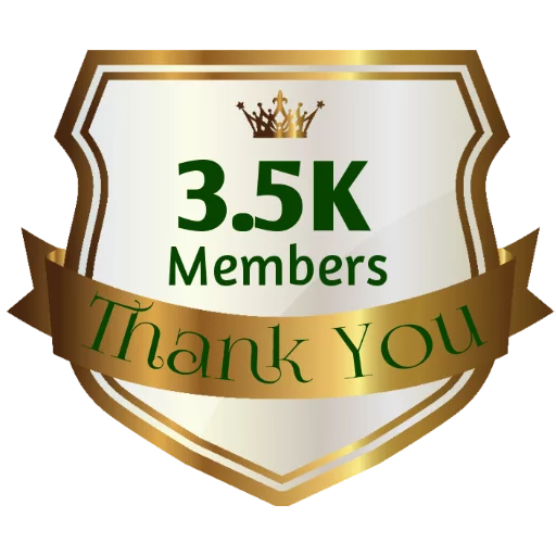 ⚜ Стикер «- Thank You Members» для Telegram