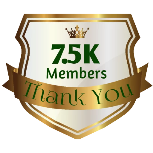 ⚜ Стикер «- Thank You Members» для Telegram