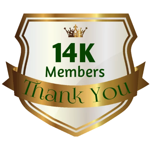 ⚜ Стикер «- Thank You Members» для Telegram