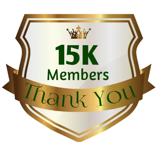 ⚜ Стикер «- Thank You Members» для Telegram