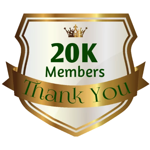 ⚜ Стикер «- Thank You Members» для Telegram