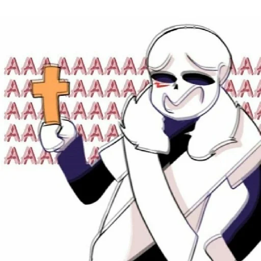 ✝️ Стикер «Андердауны» для Telegram