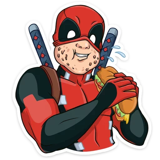 Стикер 29 Deadpool