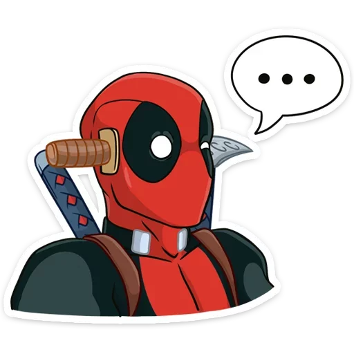 Стикер 30 Deadpool