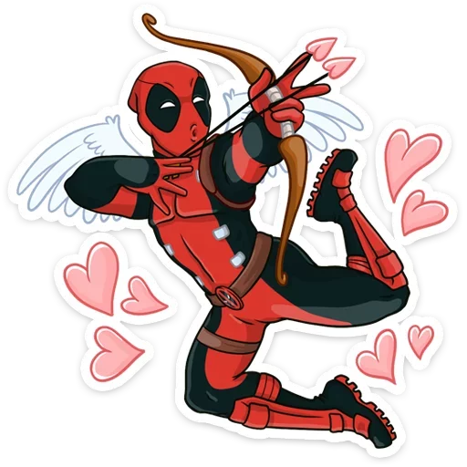 Стикер 7 Deadpool