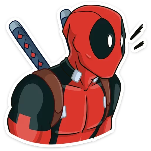Стикер 9 Deadpool