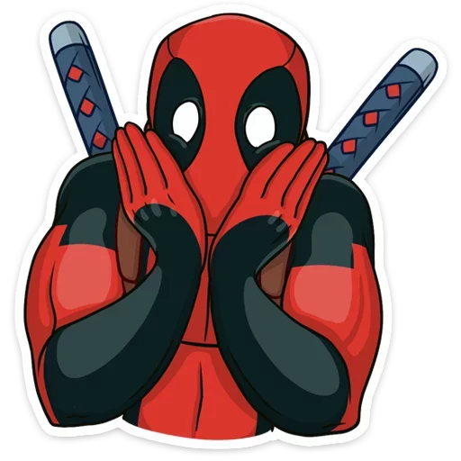 Стикер 10 Deadpool