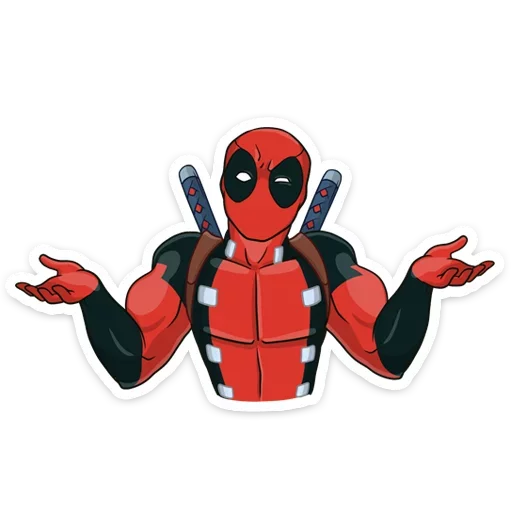 Стикер 11 Deadpool