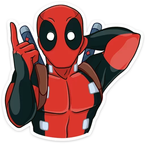 Стикер 13 Deadpool