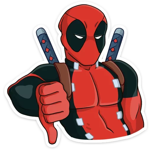 Стикер 14 Deadpool